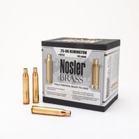 Nosler Unprimed Brass Rifle Cartridge Cases 50/ct .25-06 Rem | 054041101325